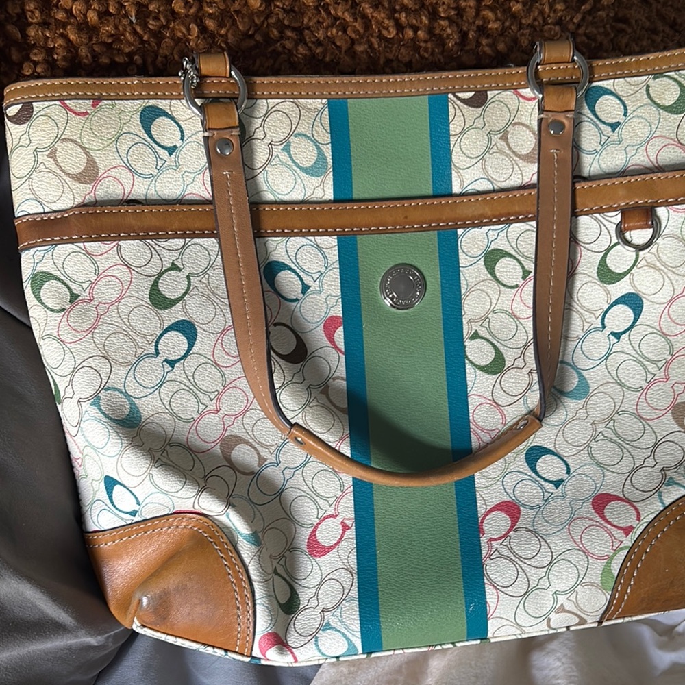 Stylish Multicolor Tote Bag